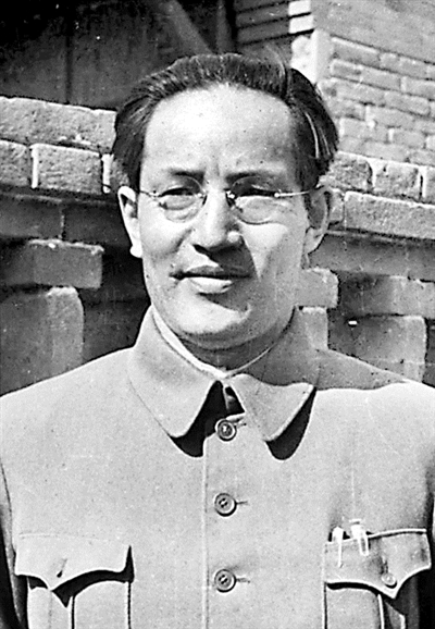 朱瑞像(資料照片)新華社發(fā)