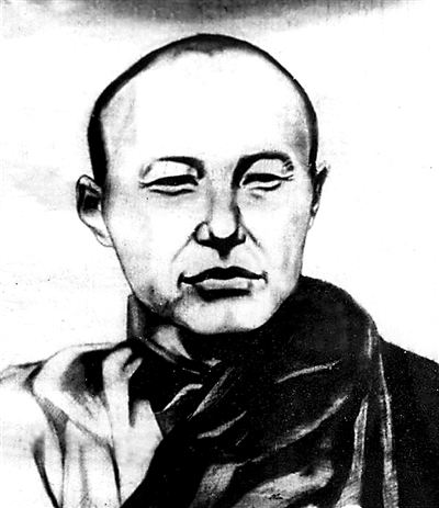 五世格達(dá)活佛畫像 新華社發(fā)